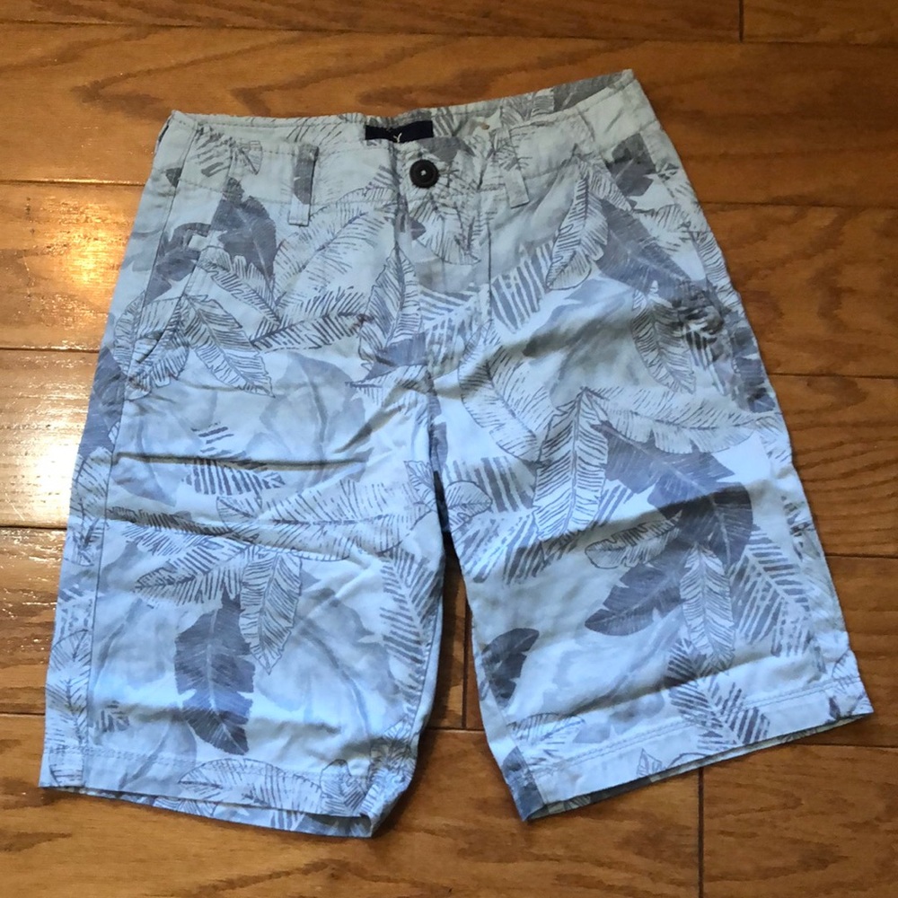 American Eagle Hawaiian Print